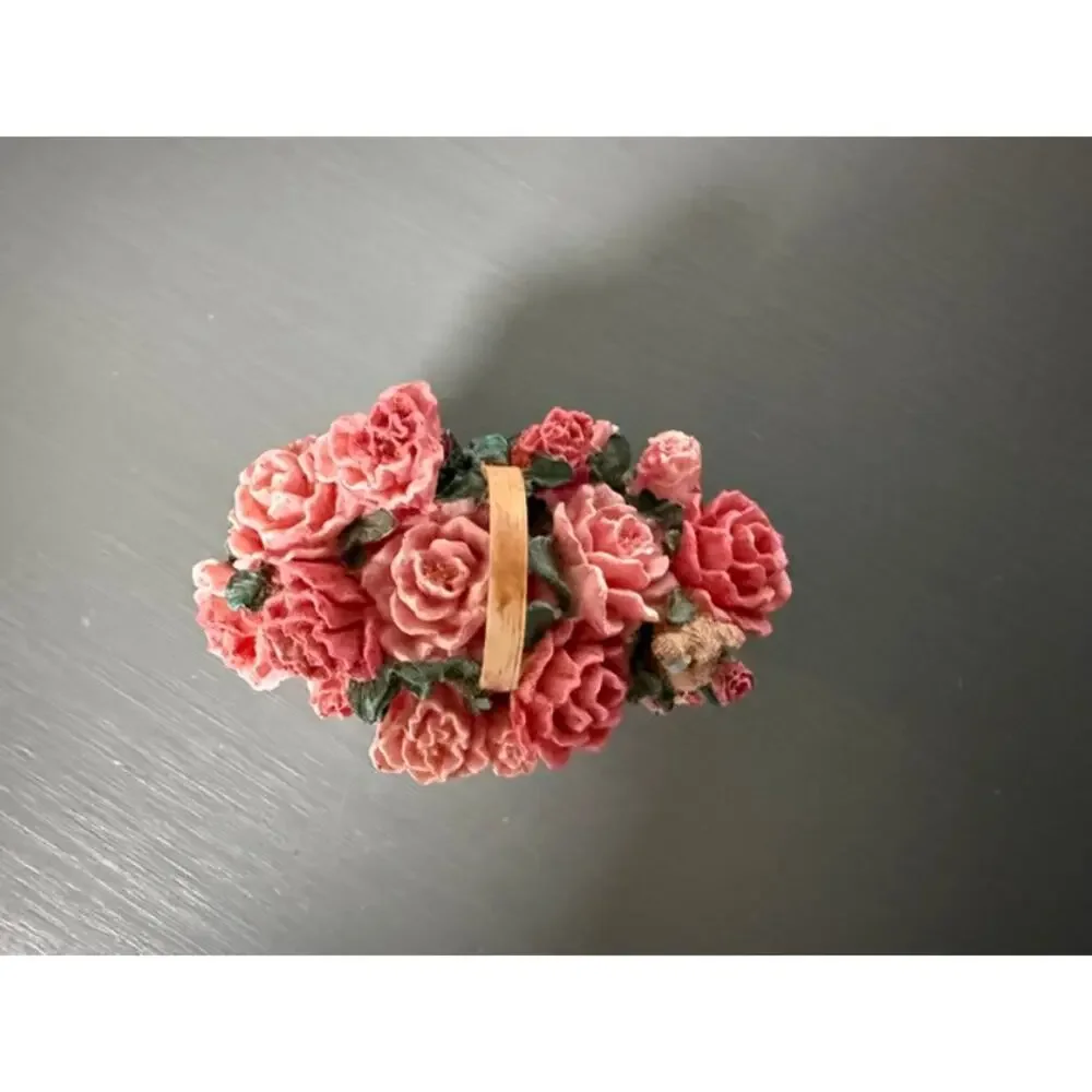 Uncle Beans Treasure Boxes - Peony Basket w/ Petal - 392158LB - 2005